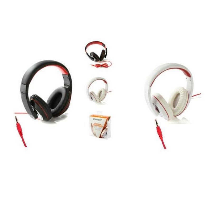 Intempo Over Ear Headphones White