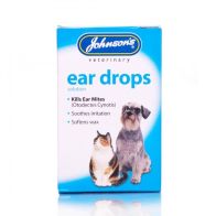 See more information about the Dog and Cat Ear Drops - Johnson