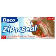 See more information about the Baco Zip n Seal Sml Food & Freezer Bags