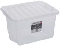 See more information about the Clear Crystal 24L Storage Box & Lid