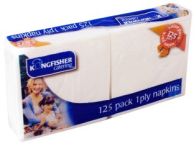 See more information about the White Serviettes 1ply