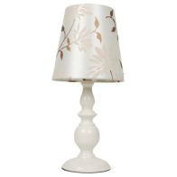 See more information about the Cream Floral Table Lamp