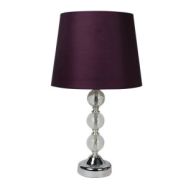 See more information about the Plum Glass Table Lamp