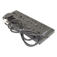 See more information about the Surge Protection Lead 8 Way 2Mtr Blk