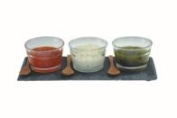 See more information about the Slate Dipping Set