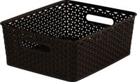 See more information about the My Style Rattan Basket 13L Medium Dark Brown