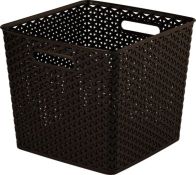 See more information about the My Style Rattan Basket 25L Dark Brown