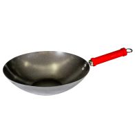 See more information about the 30 cm Steel Wok with Soft Grip Handle