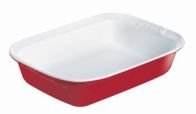 See more information about the Pyrex 26x17cm Red  Rectangular Roaster