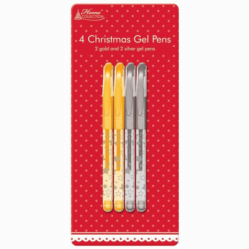 Christmas  Craft Pens Silver/Gold