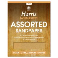 See more information about the Assorted Sand Paper 5 Sheets