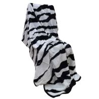 See more information about the 150x200cm Zebra Print Throw